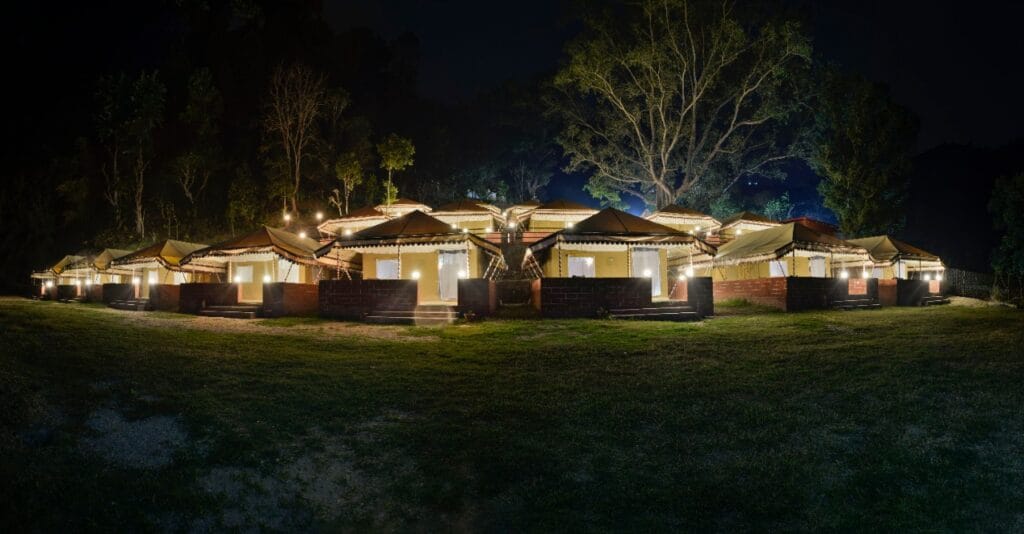 Luxury camping in rishikesh