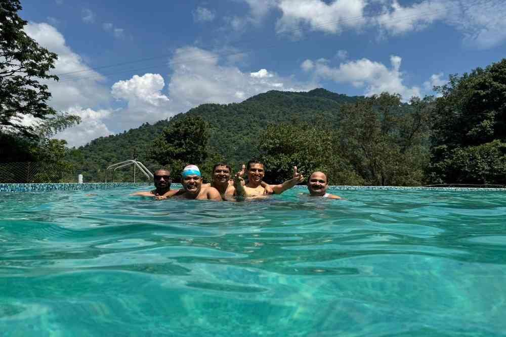 Camp in Rishikesh With Swimming Pool