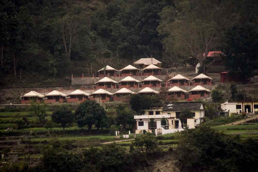 Mountain View Camping in Rishikesh