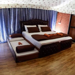 Camp with Double bed